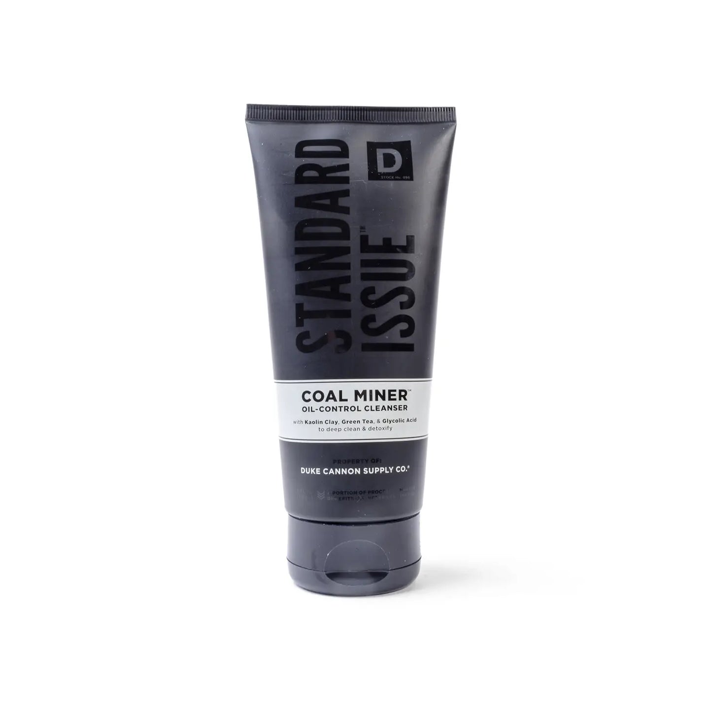 Duke Cannon Standard Issue Coal Miner Oil-Control Cleanser