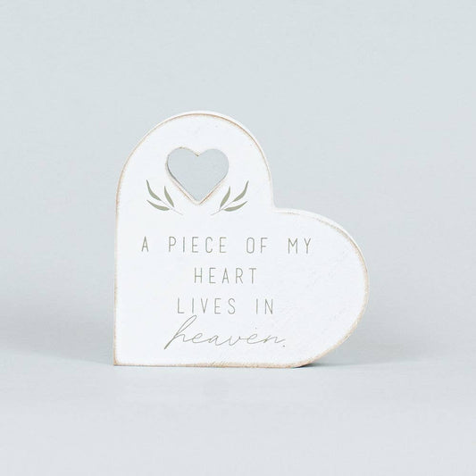 PIECE OF MY HEART SIGN