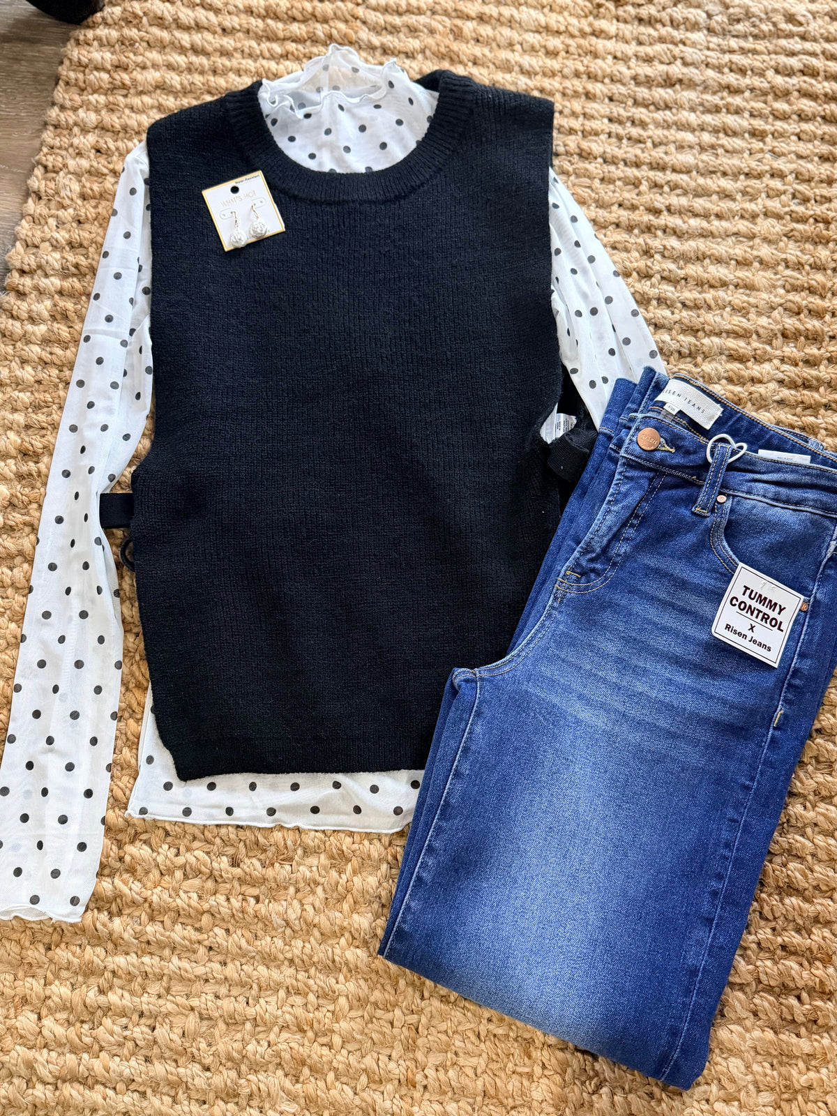 Polkadot Mesh Top