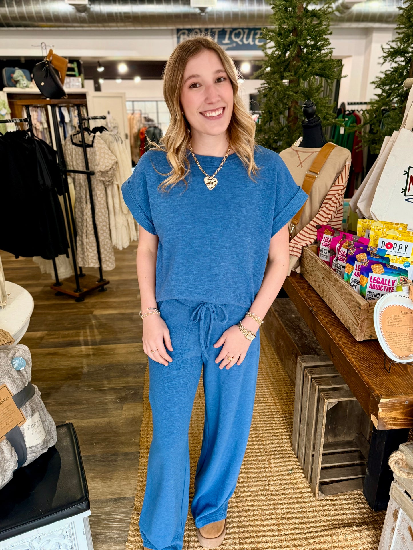 Cotton Slub Matching Set