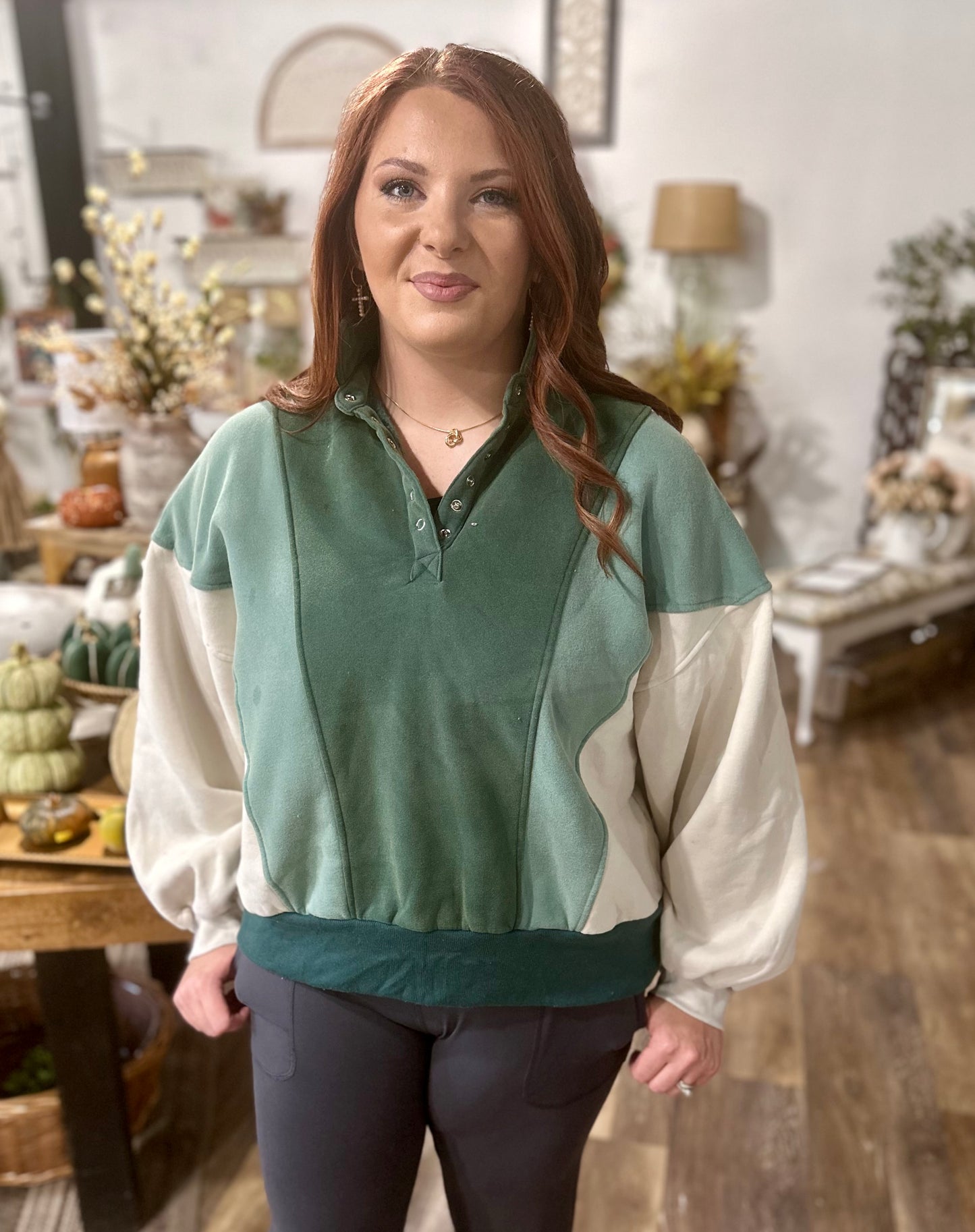 Emma Colorblock Sweatshirt