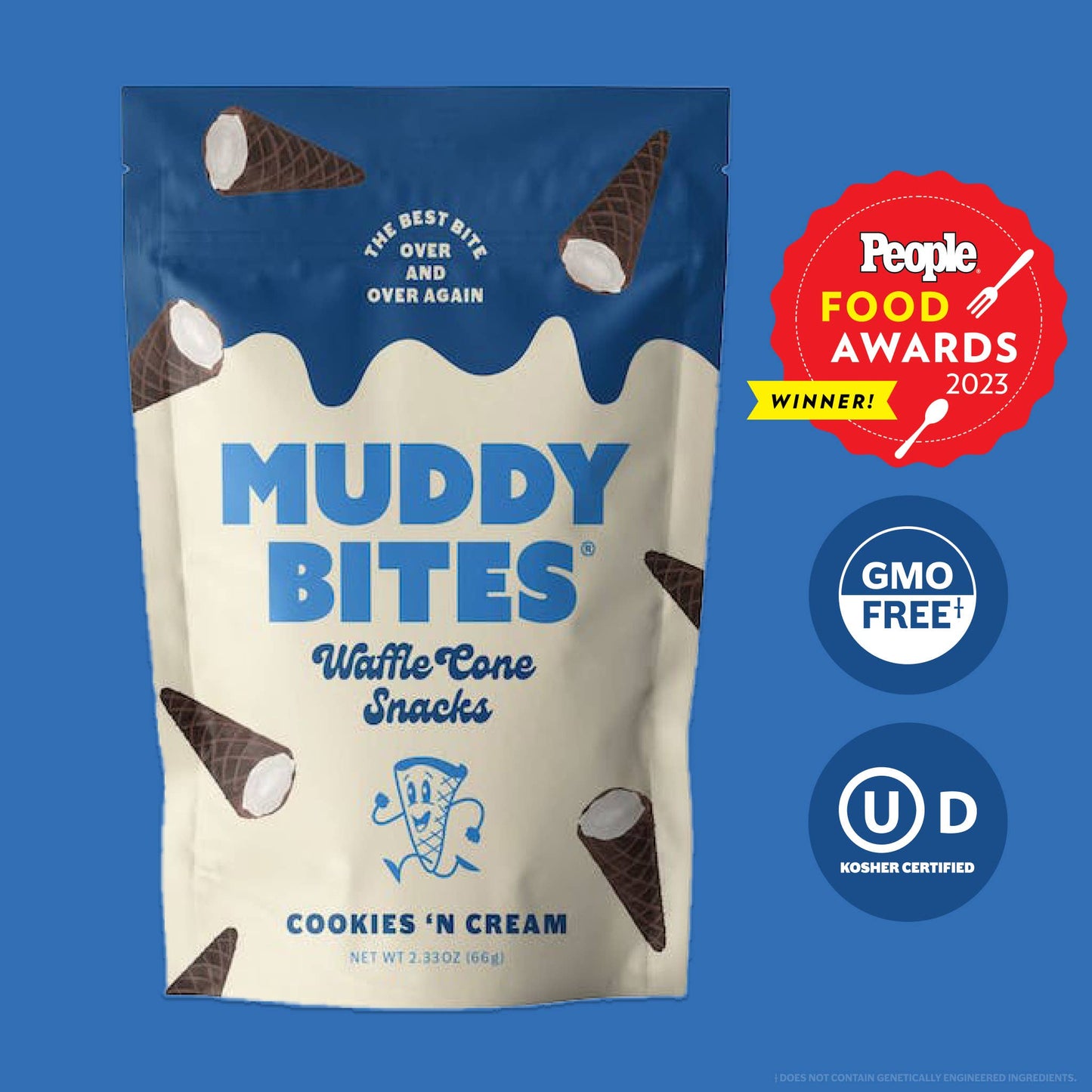 Cookies 'n Cream Bite-Sized Waffle Cones Snacks