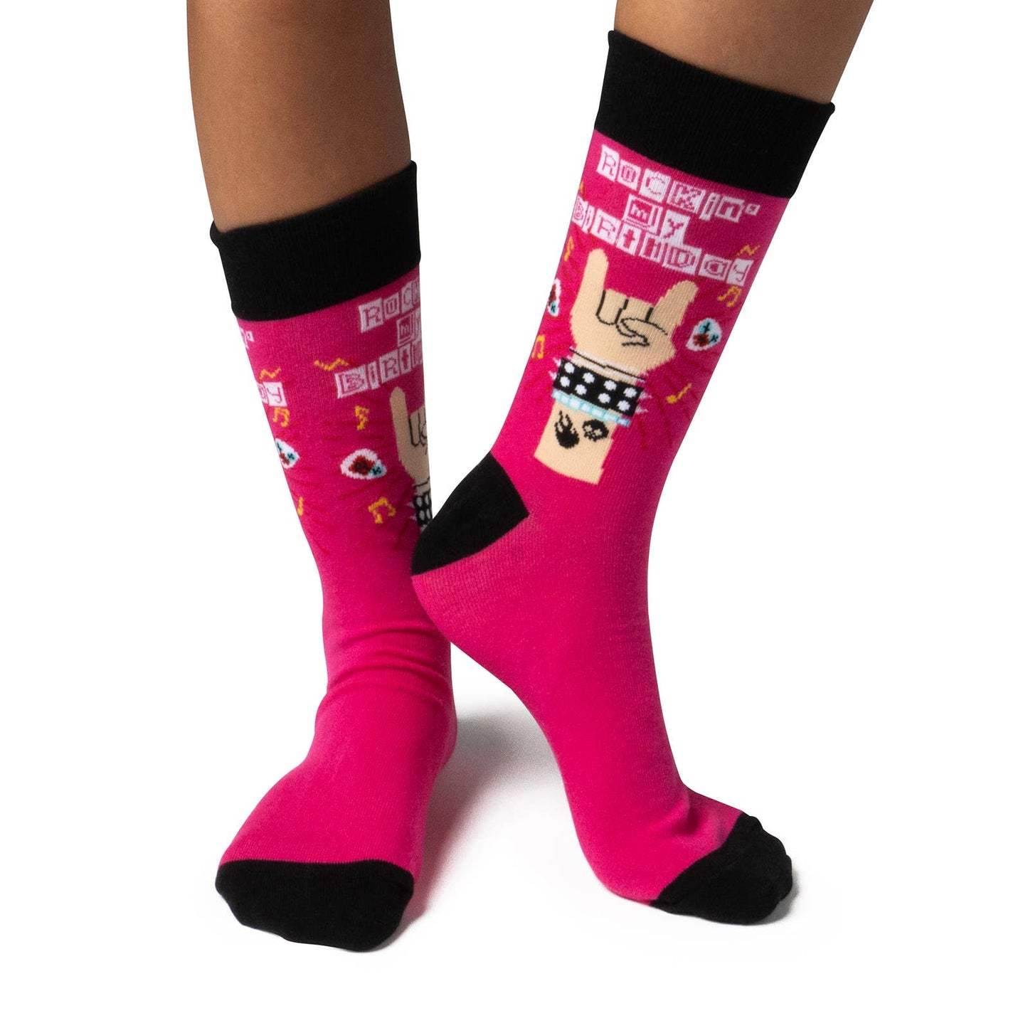 Two Left Feet IT'S YO BIRTHDAY Gift Card Sock Set