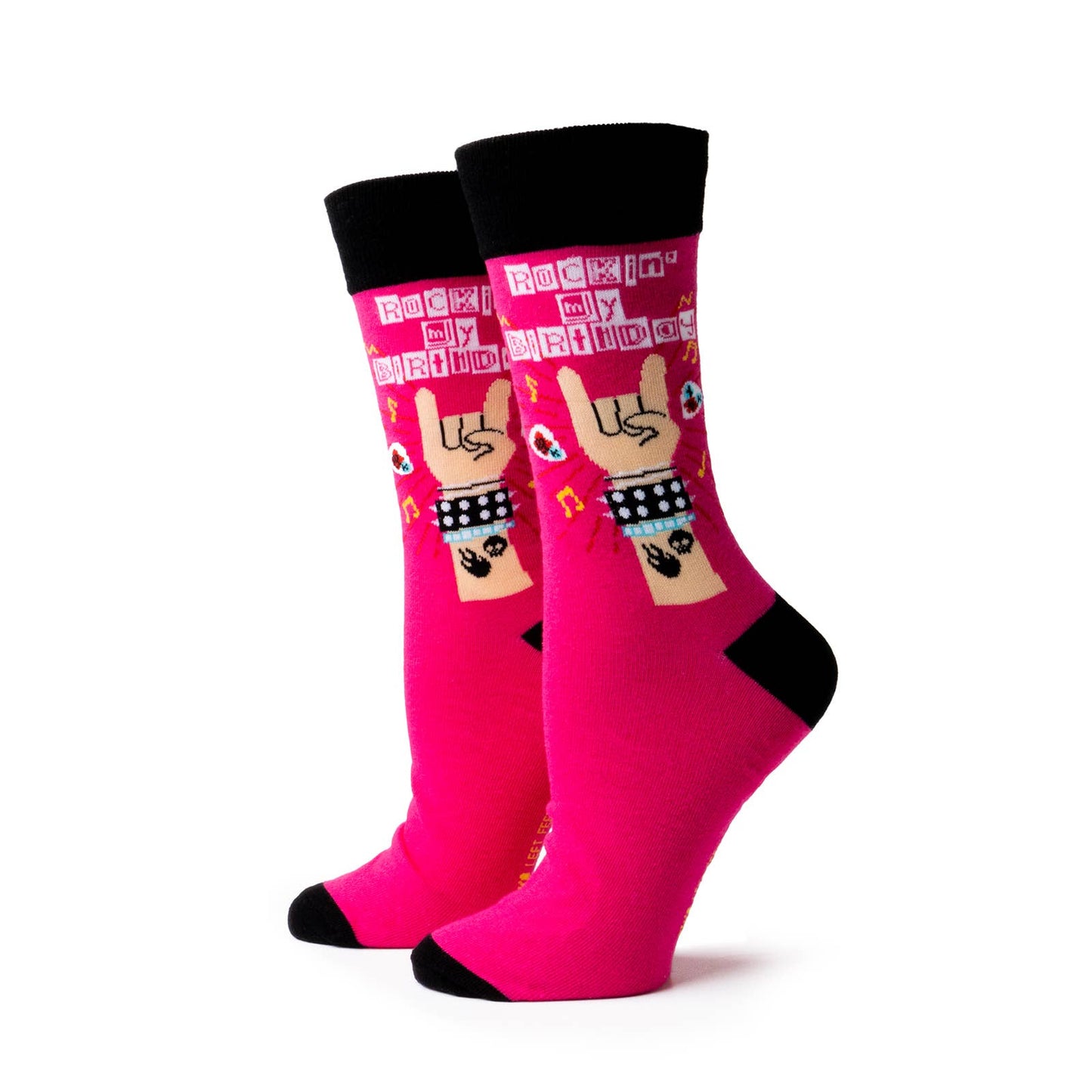 Two Left Feet IT'S YO BIRTHDAY Gift Card Sock Set