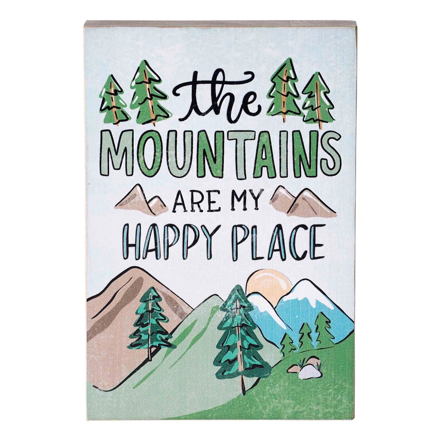 Happy Place Mountains Block