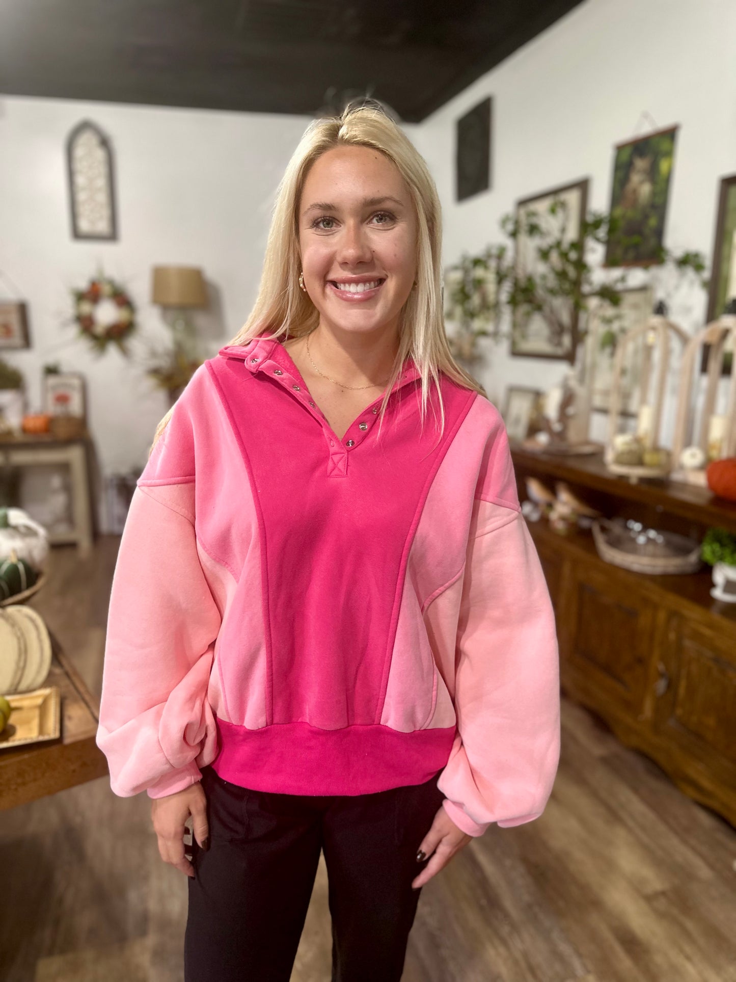 Emma Colorblock Sweatshirt