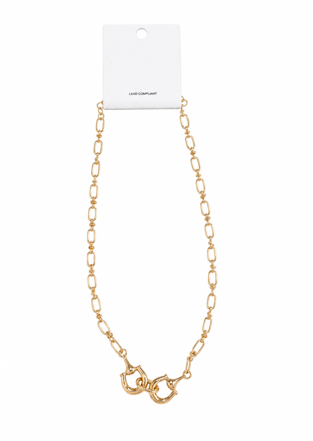 Horsebit Chain Necklace