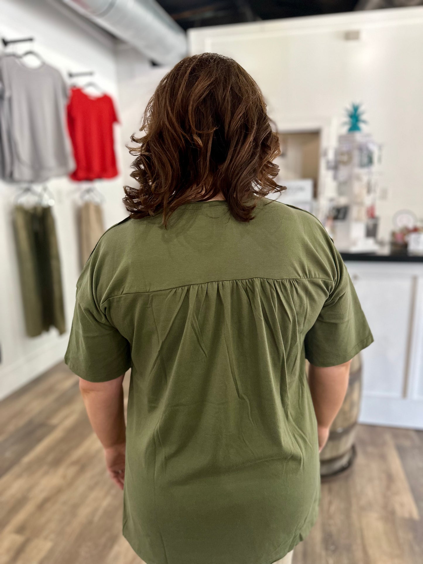 Raw Edge Top