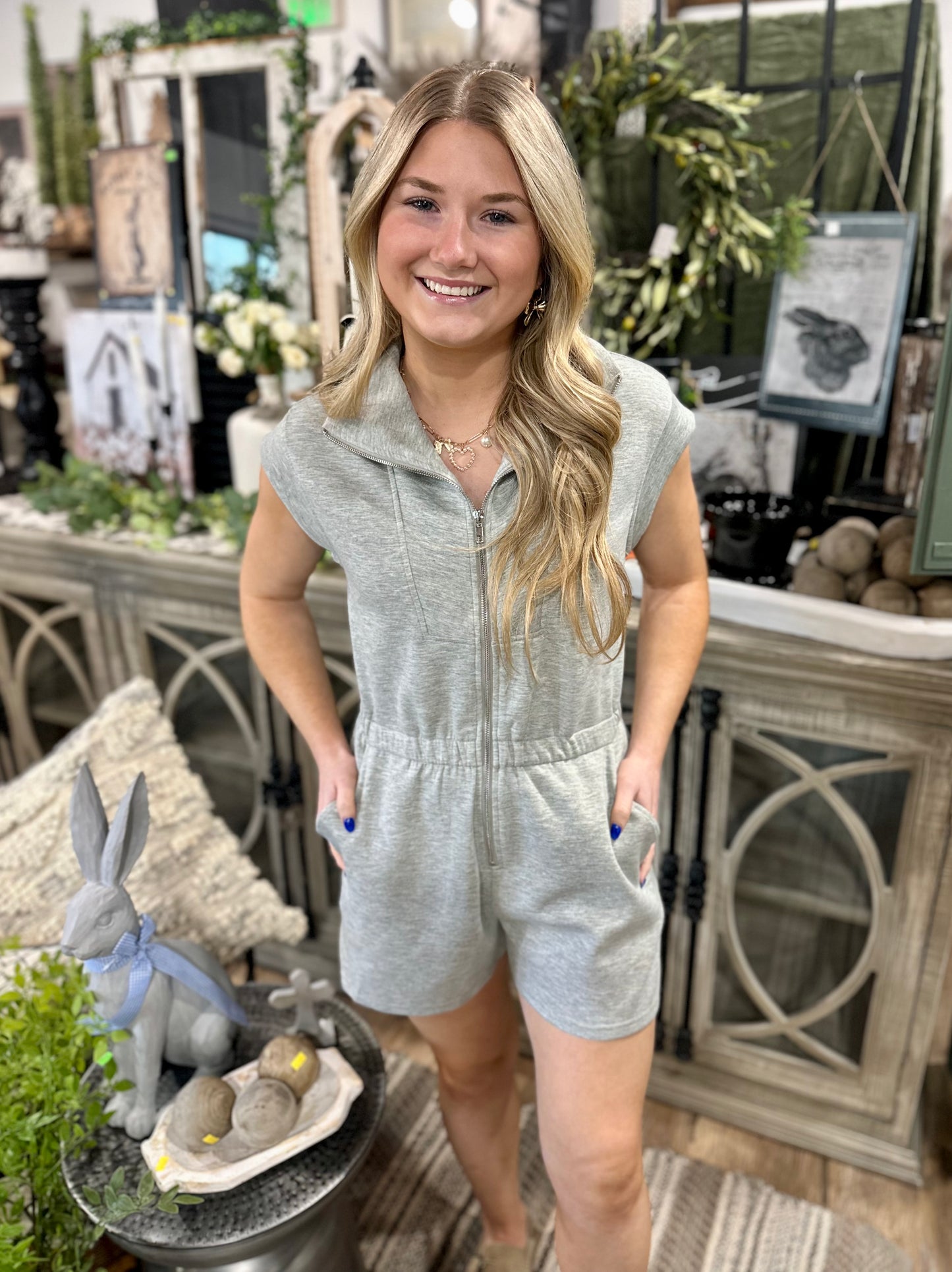 Laid Back Day Knit Romper
