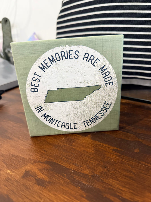 Square Wooden City State