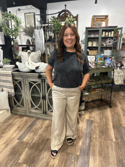 Simple Double Gauze Top