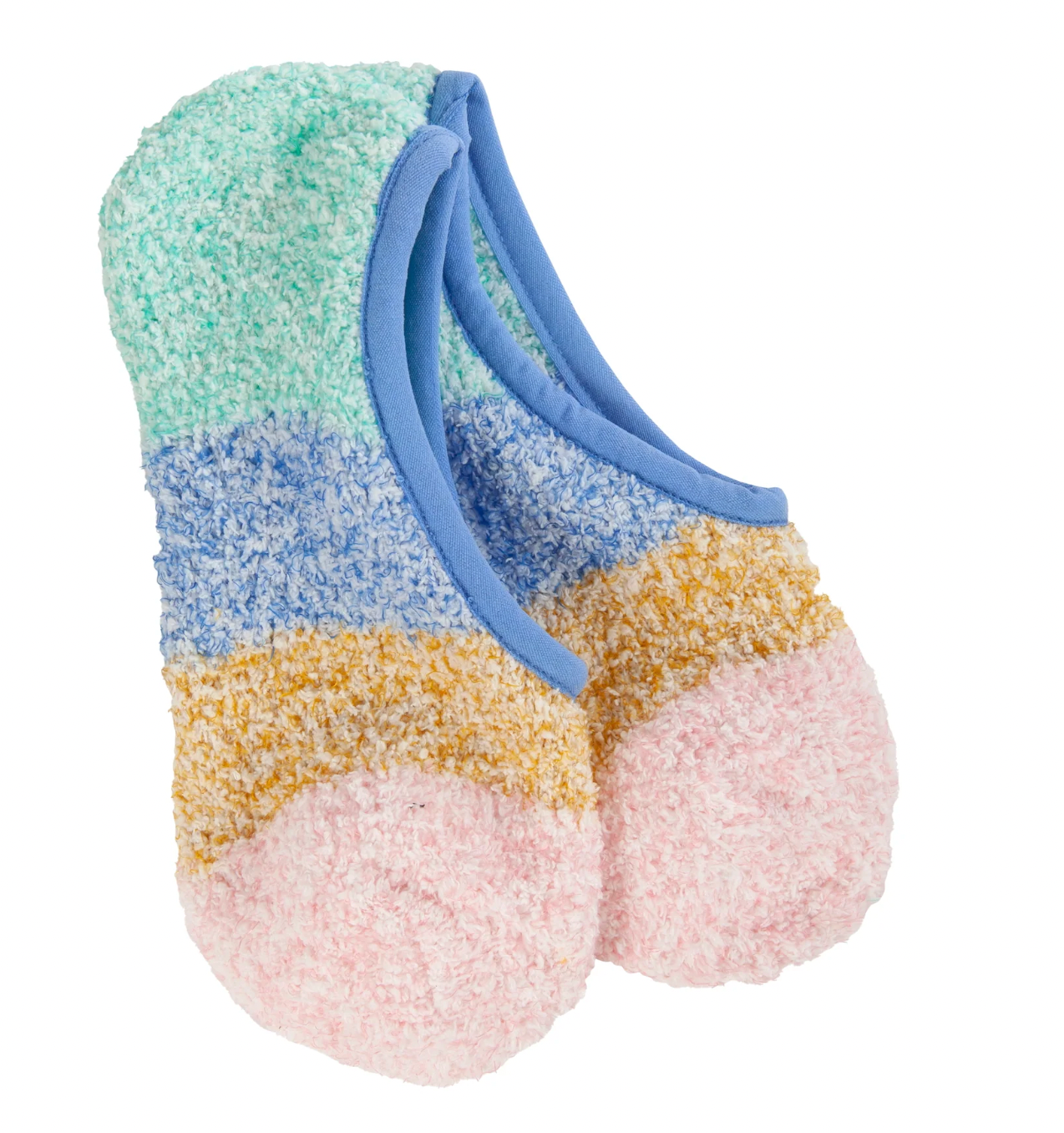 Cozy Colorblock Footsie