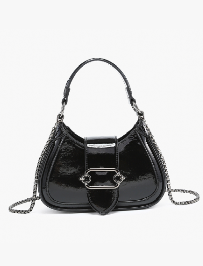 Malia Buckle Satchel/Crossbody