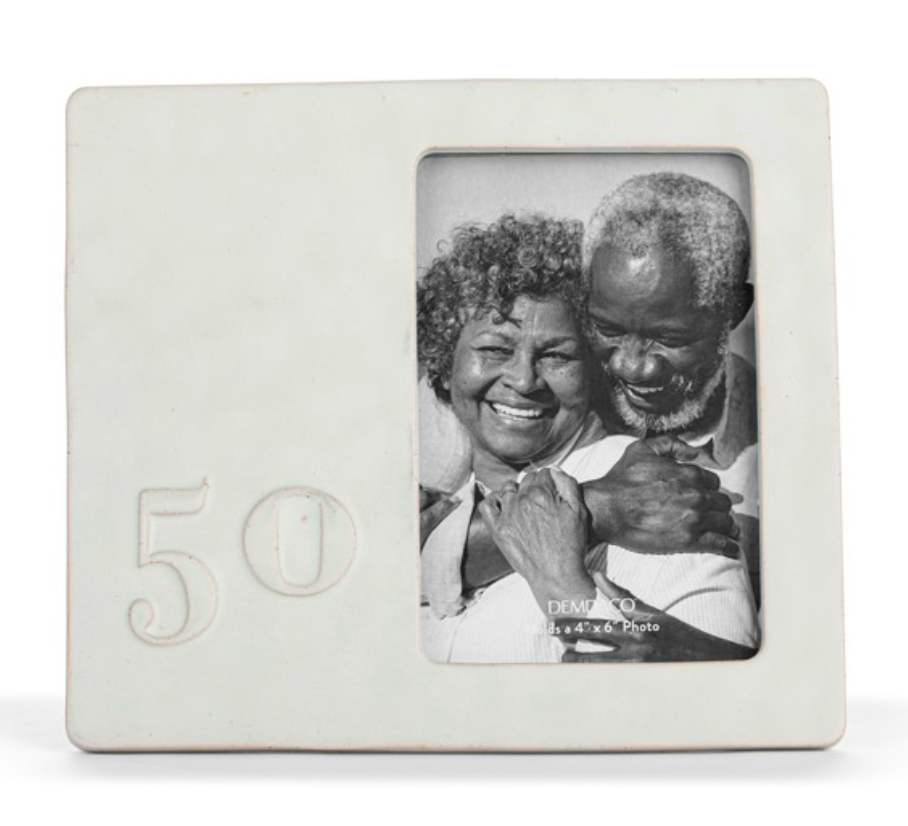 Inspired Ceramic 50 Years Frame