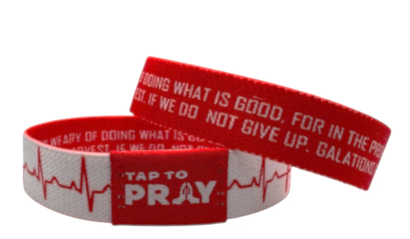 Tap To Pray Wristbands