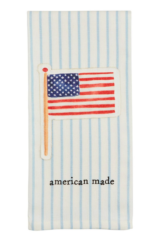 flag tea towel