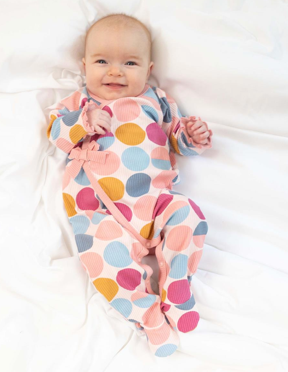 Dot Print Baby Sleeper