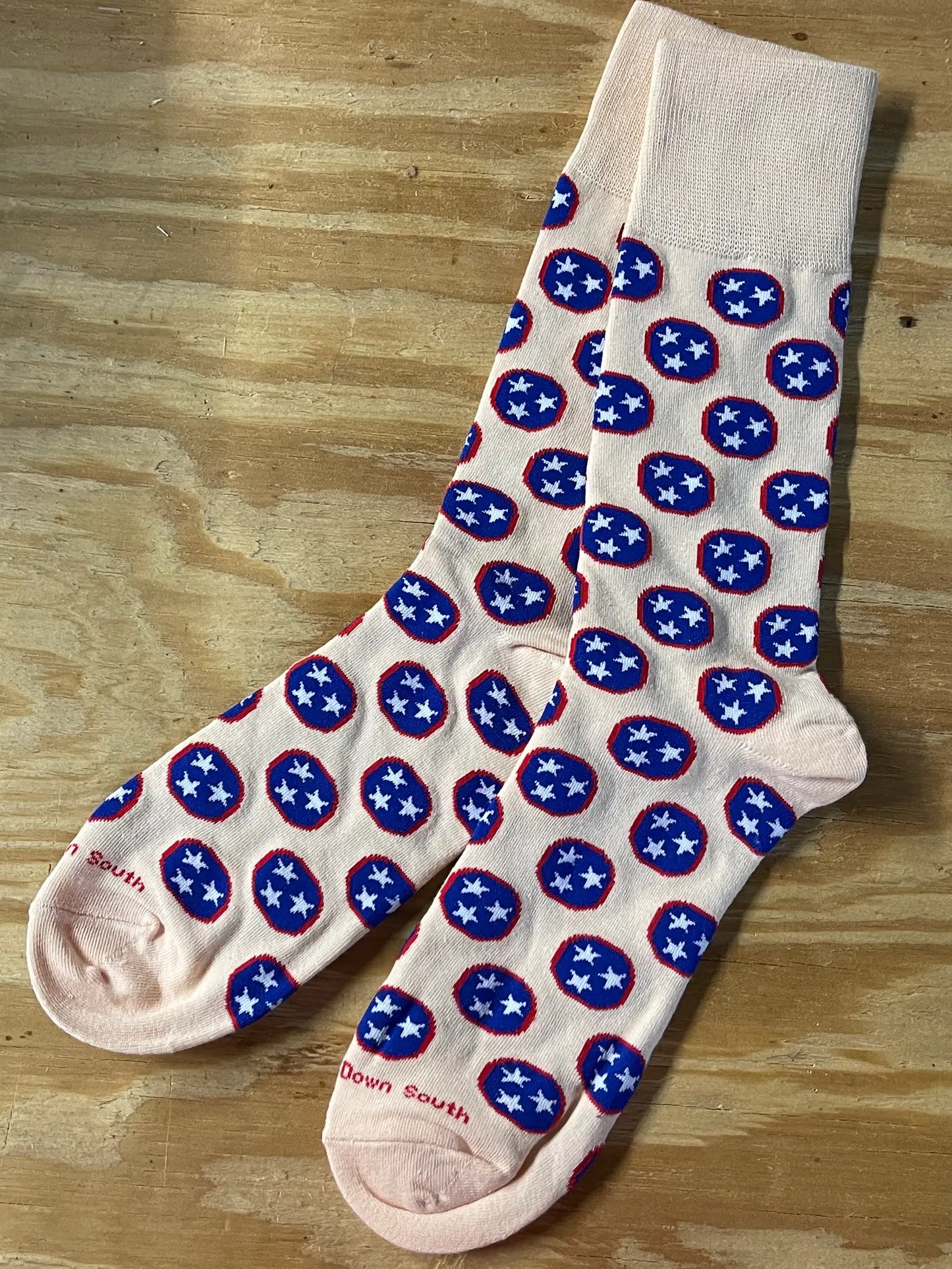 Barrel Down South Patterned Socks