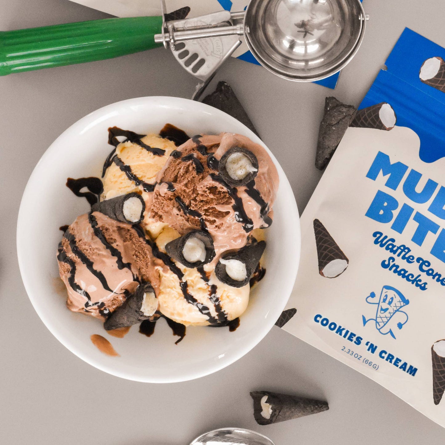 Cookies 'n Cream Bite-Sized Waffle Cones Snacks