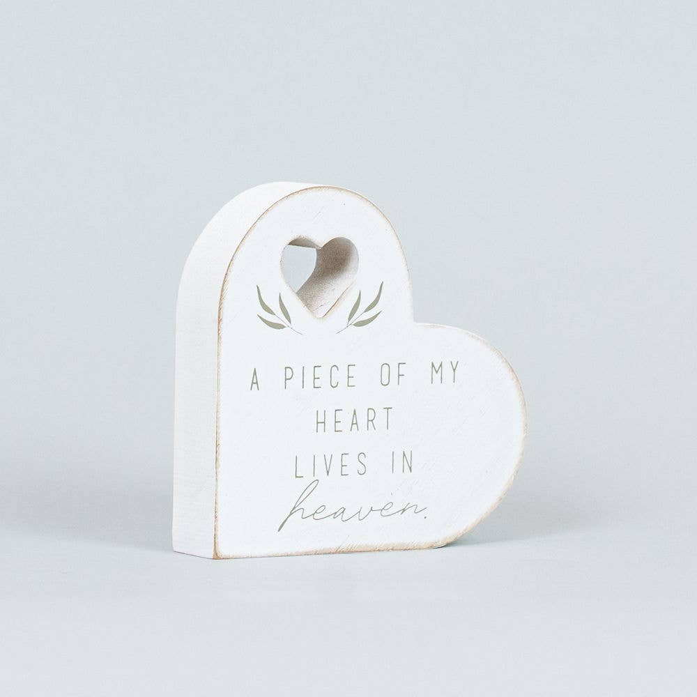 PIECE OF MY HEART SIGN