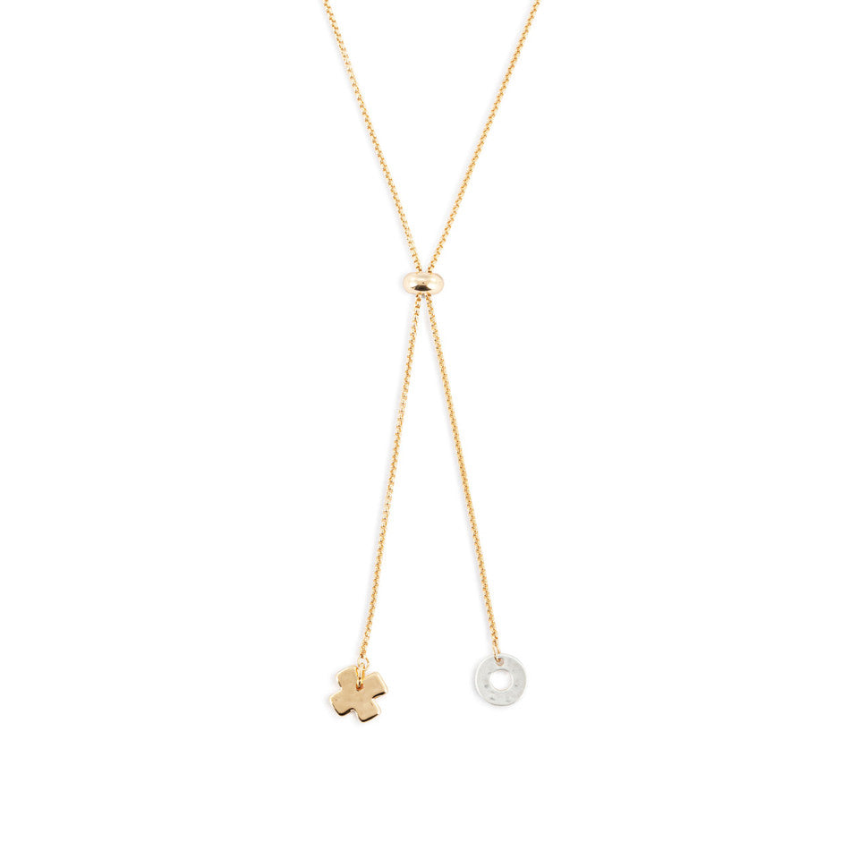 Lariat Charm Necklace