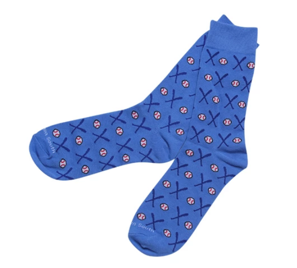 Barrel Down South Patterned Socks