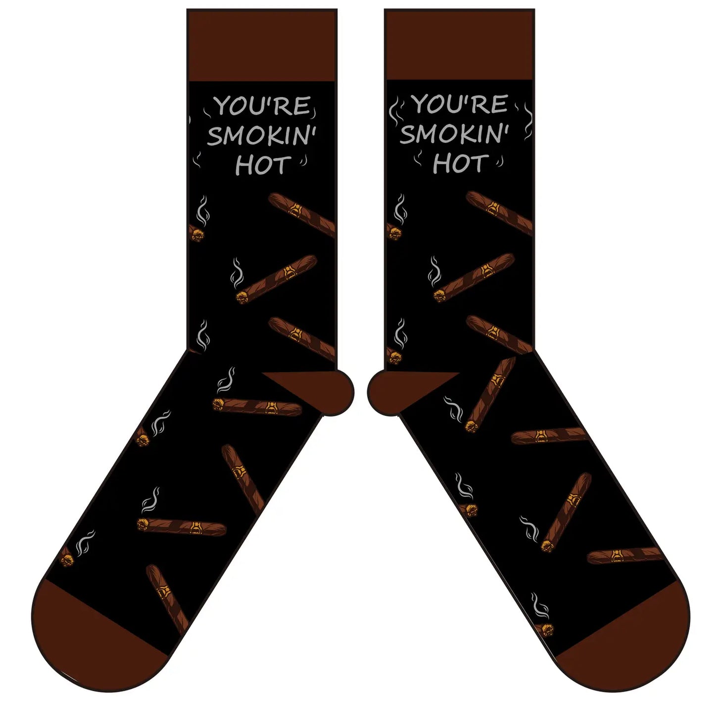 Barrel Down South Patterned Socks