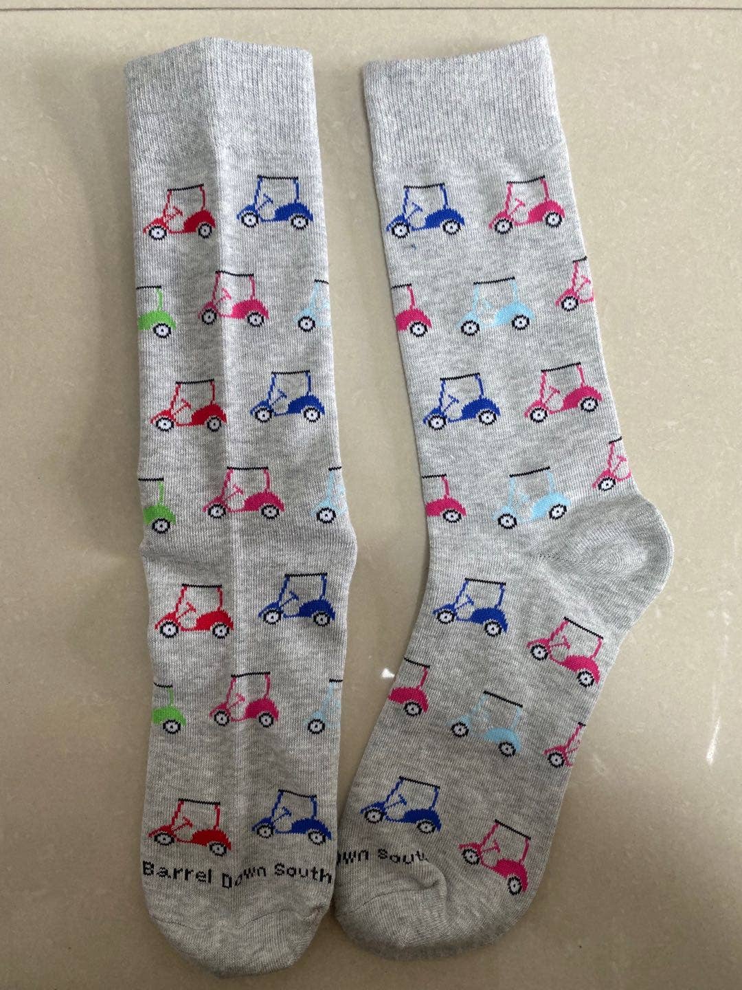 Barrel Down South Patterned Socks