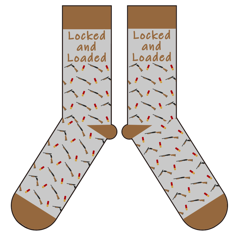 Barrel Down South Patterned Socks