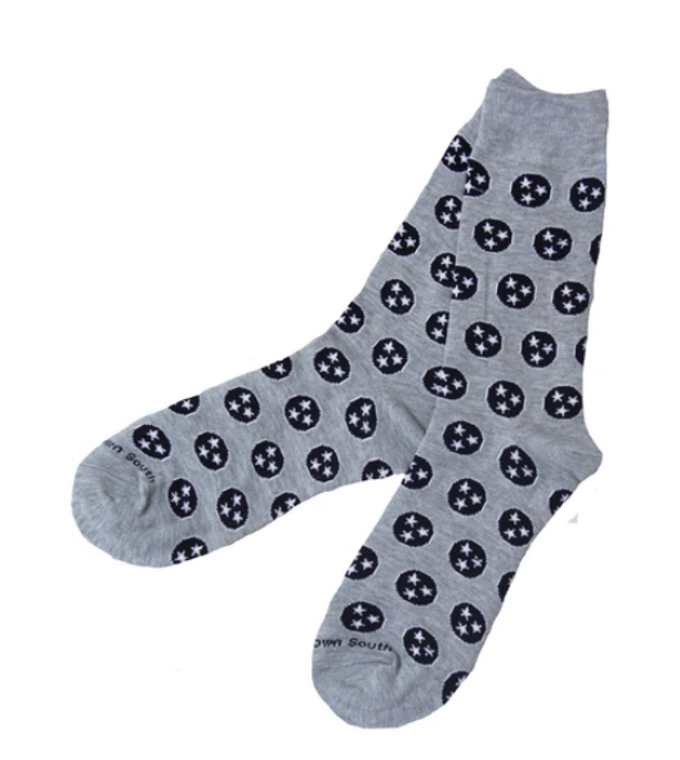 Barrel Down South Patterned Socks
