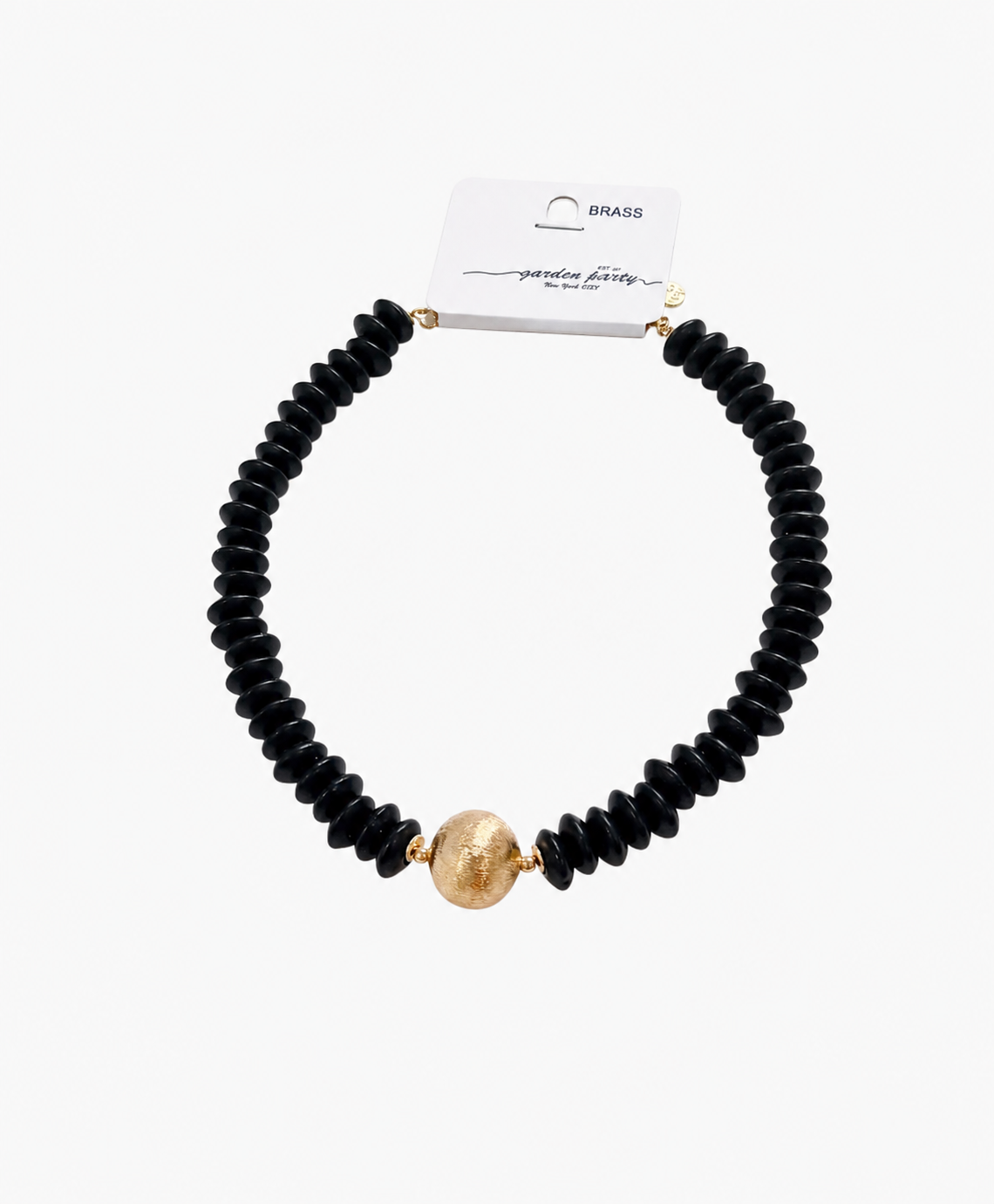 Wooden Bead Choker