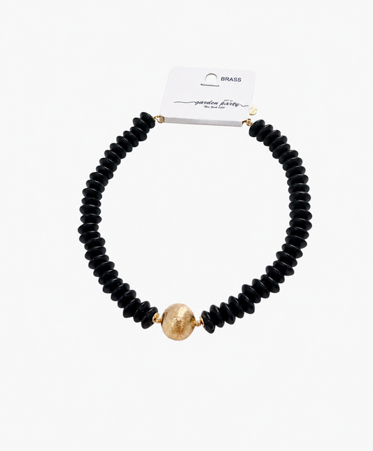 Wooden Bead Choker