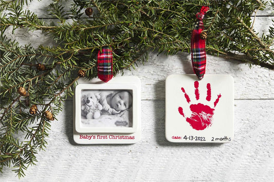 First Christmas Handprint Ornament