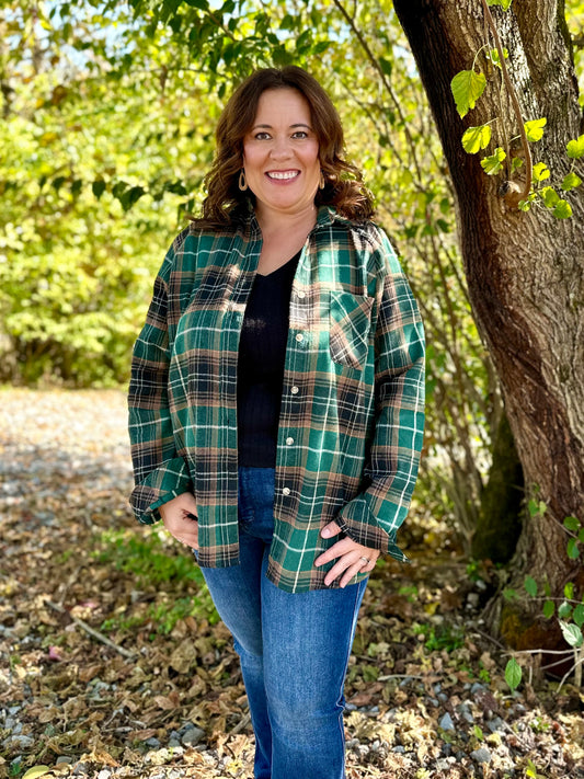 Katie Flannel Shirt