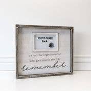 (6x4) SYMPATHY REMEMBER FRAME