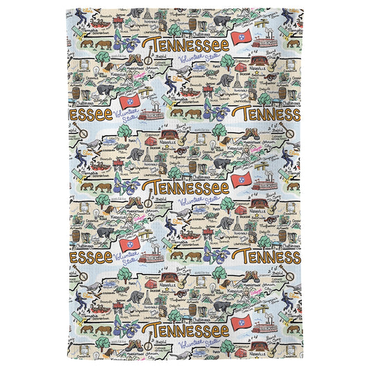 Fishkiss TN Tea Towel