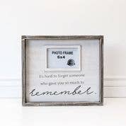 (6x4) SYMPATHY REMEMBER FRAME