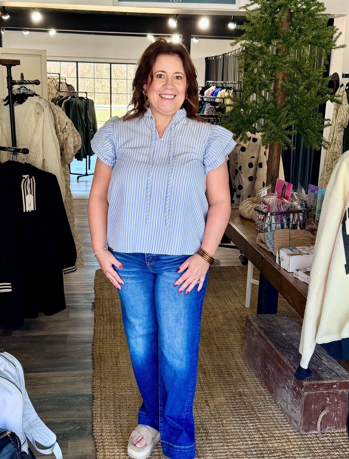 Fluttery and Faire Top