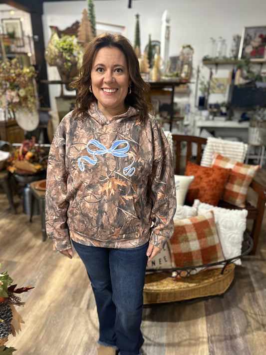Blue Collar Dollar Camo Hoodie