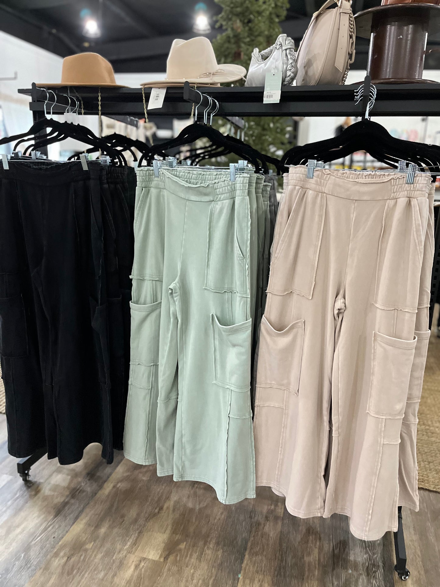 Mineral Wash Cargo Pants