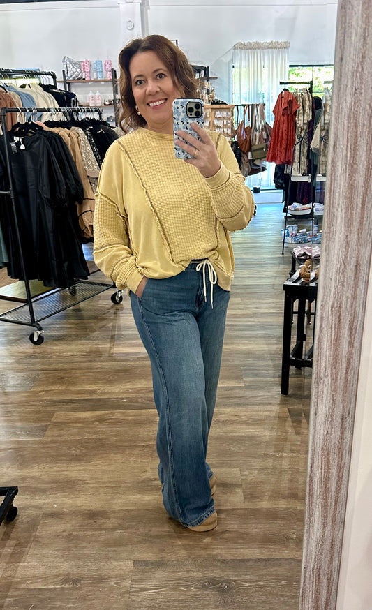 Palazzo Featherweight Rigid Jean