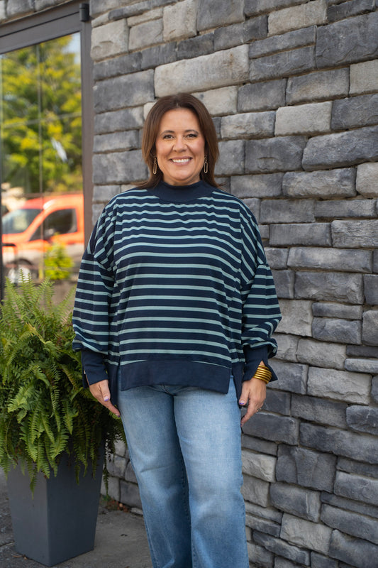 Mix it Up Oversized Top