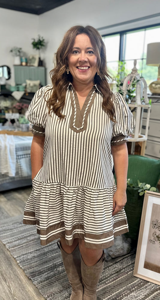 Flirty and Functional Mini Dress