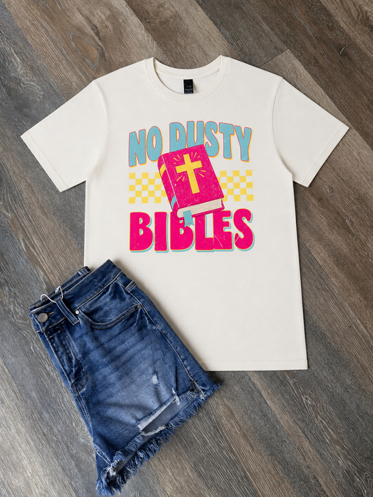 No Dusty Bibles Jesus Graphic Tee
