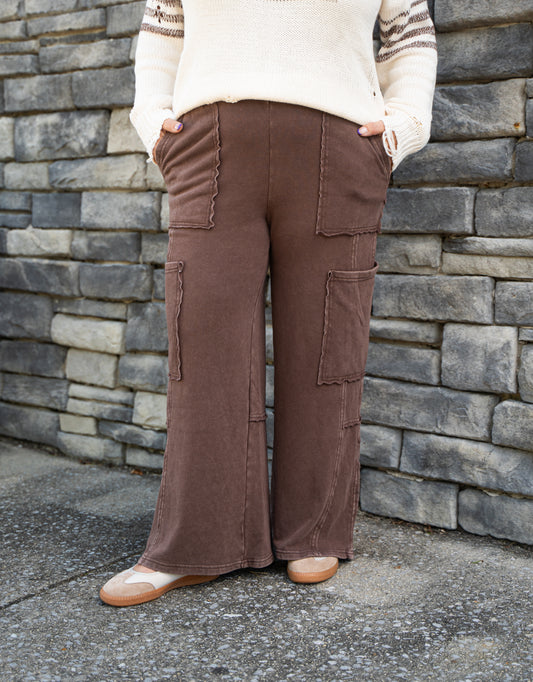 Mineral Wash Cargo Pants