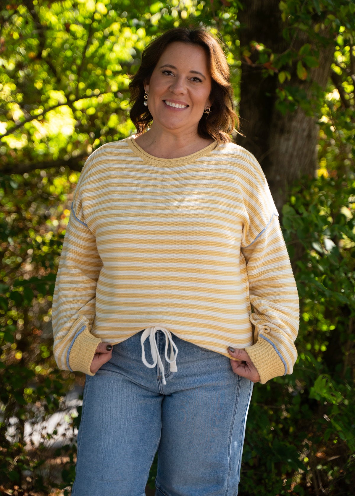 Carrie Contrast Sweater