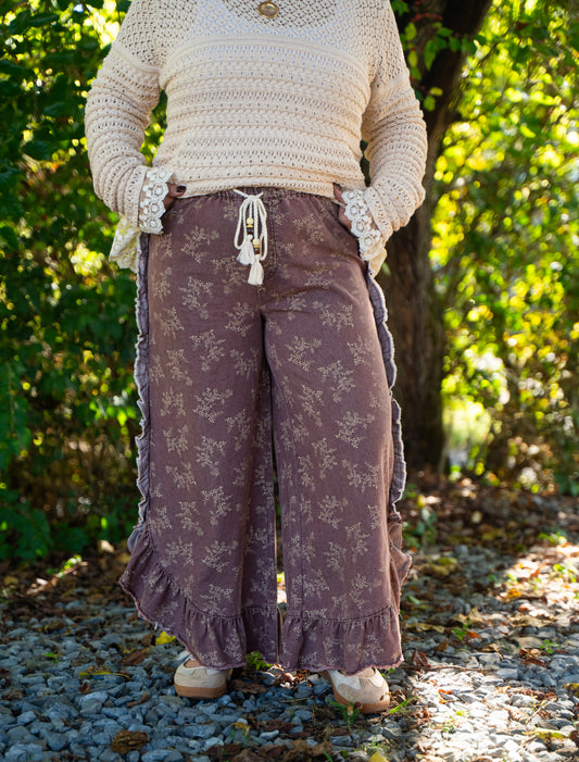 Floral Palazzo Pants