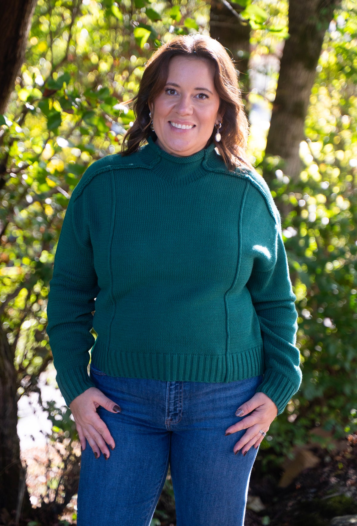 Madelyn Mock Neck Sweater