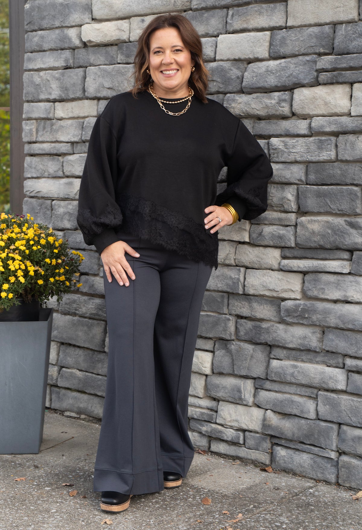 Pointe Wide Leg Pants
