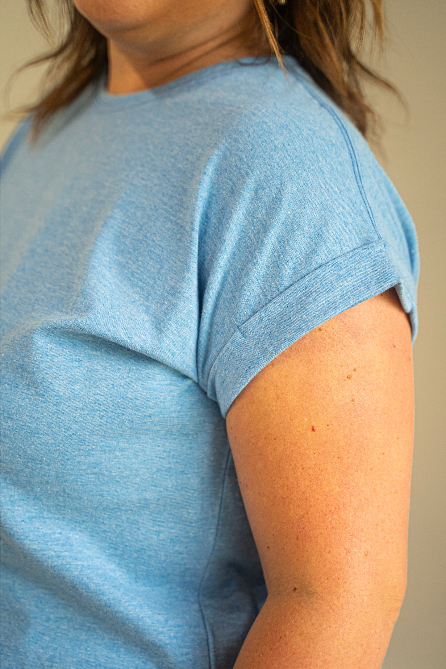Folded Short Sleeve top